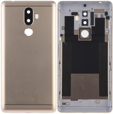 imbi Lenovo K8 Note Power And Volume Button Camera Glass Back Panel(Gold)