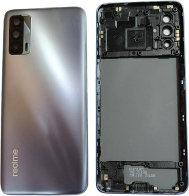 SRaccessories Realme X7 5G (Housing Body) (Side Keys with Middle Body) Full Panel(Space Silver)