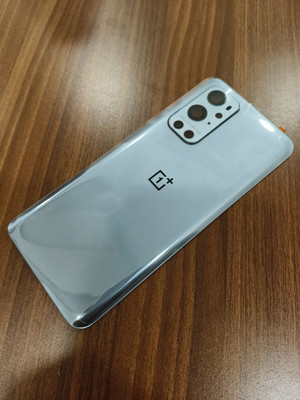 BrewingQ GLAXONIC OnePlus 9 pro(Glass) Back Panel(Silver)