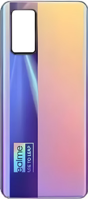 SRaccessories Realme X7 MAX (Glass ) Back Panel(Milky Way,)