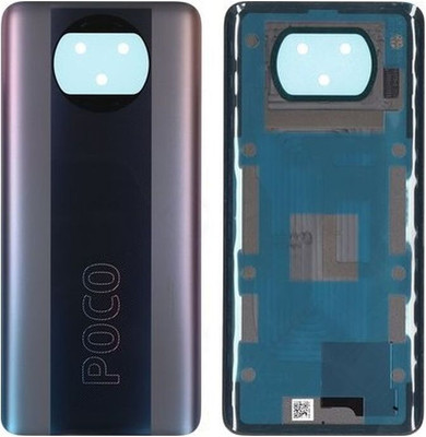 Sandreezz Xiaomi Poco X3 Pro (Best Quality) (with Proper Logo) Back Panel(Phantom Black)
