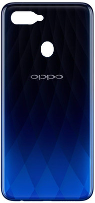Sandreezz OPPO F9 Pro (with Proper Logo) Back Panel(Twilight Blue)