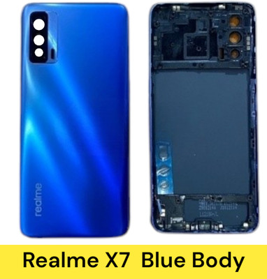 AL BAARI STORE realme x7 Housing Full Panel(Blue)