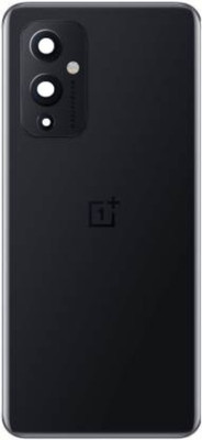 GLAXONIC GLAXONIC OnePlus 9 (Glass) With Camera Lens Back Panel(Astral Black)