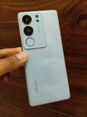 SlopK SlopK Vivo V29 pro(Glass) Back Panel(Blue)