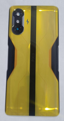SPAREWARE Spareware Poco F3 GT - Yellow ( With Camera Lens ) Back Panel(Yellow)