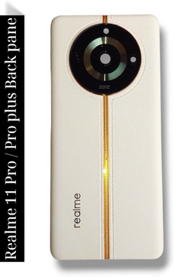 AL BAARI STORE Realme Plus 5g Back Panel(Gold)
