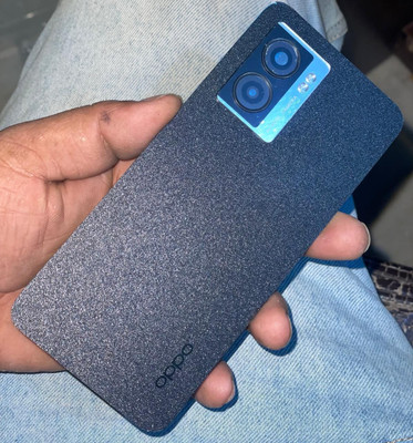 SRaccessories oppo K10 (5G) (with Camera Lens Ring) Back Panel(Black)