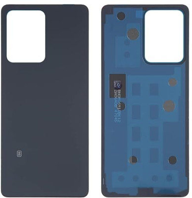 Kraze4blaze Xiaomi Redmi Note 12 Pro 5G (Best Quality)(With Proper Logo) Back Panel(Black)