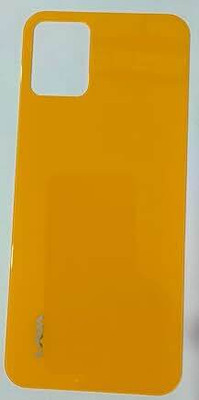 SPAREASP Lava Yuva 2 Yellow Back Panel(Yellow)