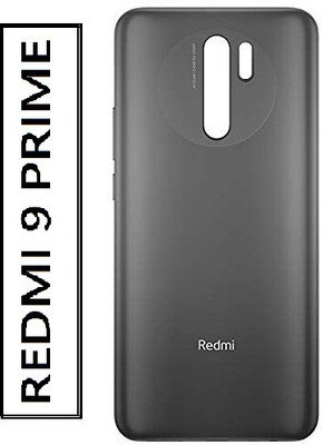 Purplesavvy REDMI 9 PRIME Back Panel(Black)