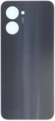 IncMart Realme C33 With all Brand LOGO Back Panel(Black)