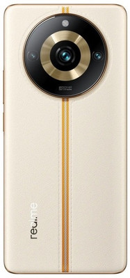 FLOUNDER REALME 11 PRO PLUS 5G WITH CAMERA RING GLASS Back Panel(SUNRISE BEIGE)