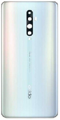 AceKing Oppo Reno 2F Back Panel Glass Housing Body with Logo Back Panel(White)