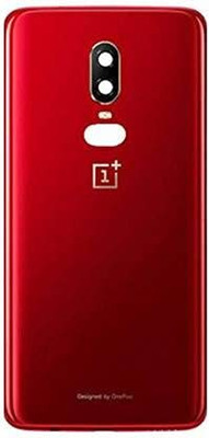 IncMart OnePlus 6 / 1+6 OG Back Glass Back Panel(Red)