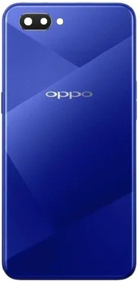 Sandreezz OPPO A3s (with Proper Logo) Back Panel(Diamond Blue)