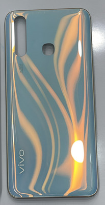 SRaccessories Vivo Y19 (Middle Ring ) (Volume & Power Buttons )+ Camera Ring Back Full Panel(Spring White)