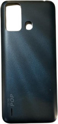Sandreezz Tecno Pop 5X (with Proper Logo) Back Panel(Black)