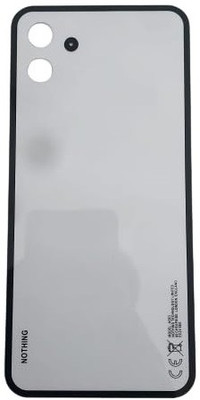 Ufixit NOTHING PHONE 1 (GLASS) WITH PROPER LOGO Back Panel(BLACK)