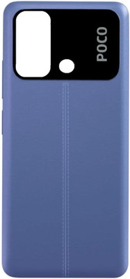 Sandreezz Xiaomi Poco C55 (With Side Volume & Power Buttons) (with Proper Logo) Back Panel(Cool Blue)