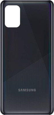SRaccessories Samsung Galaxy A31 Back Panel(Prism Crush Black)