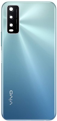 Sandreezz Vivo Y20T with Proper Logo (With Middle Ring Camera Lens & Side Volume Power Buttons) Full Panel(Purist Blue)