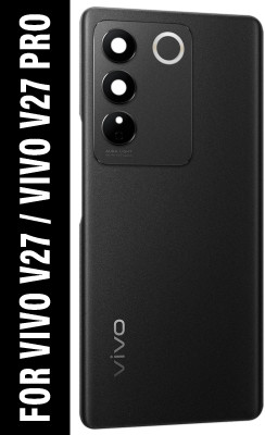 SUFO VIVO V27 / VIVO V27 PRO 5G With Camera Glass Back Panel(Noble Black)