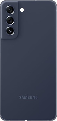 LEISURELIC SAMSUNG GALAXY S21FE 5G WITH PROPER LOGO Back Panel(NAVY BLUE)