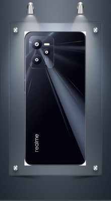 Suffain REALME C35 FULL HOUSING BODY WITH PROPER LOGO Back Panel(BLACK)