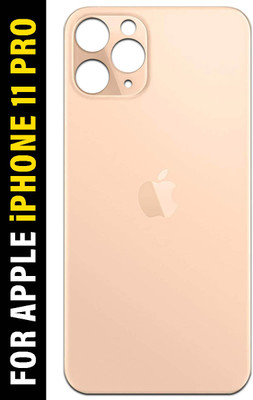Safa Apple iPhone 11 Pro Back Panel(Gold)