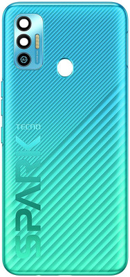 Sandreezz Tecno Spark 7T (KF6P) (with Proper Logo) Back Panel(Blue)