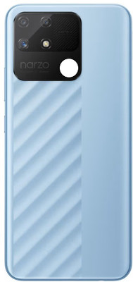 FLOUNDER REALME NARZO 50A With Camera Lens & Side Volume Power Buttons Back Panel(Blue)