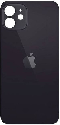 SRaccessories Apple 12 (Glass) Back Panel(Black)