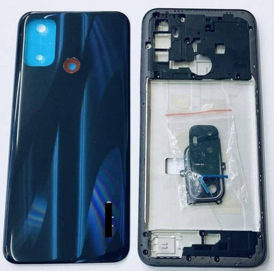 SRaccessories Oppo A53 (Housing Body) (Side Keys with Middle Body) Full Panel(Electric Black)
