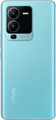 HNVIEW Vivo v25 pro BACK GLASS PANEL WITH CAMERA LENS COMAPTIBLE LOGO Back Panel(Blue)