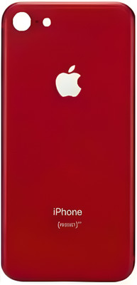 SRaccessories APPLE iPhone 8 / 8G (Glass) Back Panel(red)