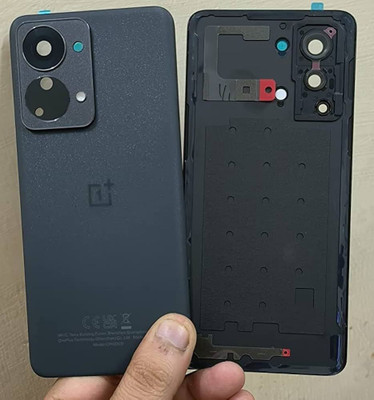 SPAREWARE ONEPLUS Oneplus Nord 2T -Black (WITH CAMERA LENS & HEAT & SINK GASKET) Back Panel(Black)