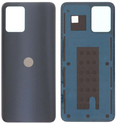 Shockware Moto Moto E13 Black Back Panel(Black)
