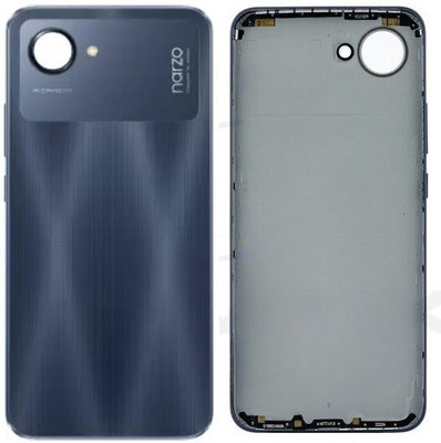 Sandreezz Realme Narzo 50i Prime (Best Quality) (With Side Volume Power Buttons) Back Panel(Dark Blue)