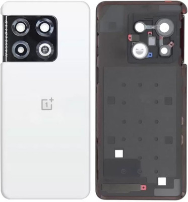 Flipkart SmartBuy OnePlus 10 Pro (GLASS) With Camera Ring Lens Back Panel(White)