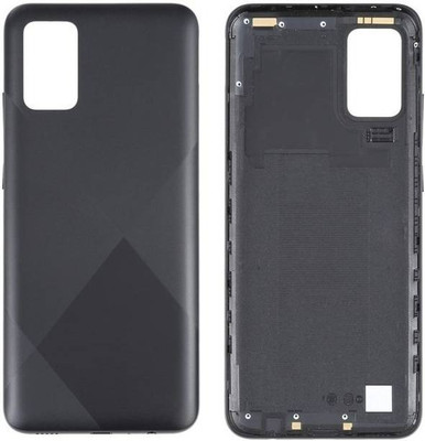 SRaccessories Samsung A02s Back Panel(black)