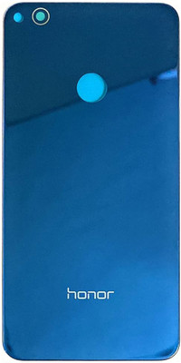 HQP for Honor 8 Lite / Huawei P8 Lite (2017) [ With Brand LOGO & Pre Installed Adhesive Tape ] Battery Back Glass Door Replacement Back Panel(Blue)