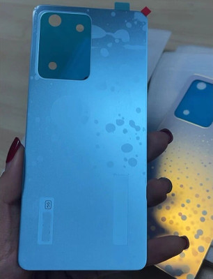 Mobilenest Xiaomi Redmi Note 12 Pro 5G Back Panel(Frosted Blue)