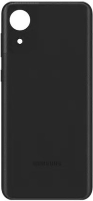 Purplesavvy Samsung Galaxy A03 Core With Side Volume & Power Buttons Back Panel(Black)