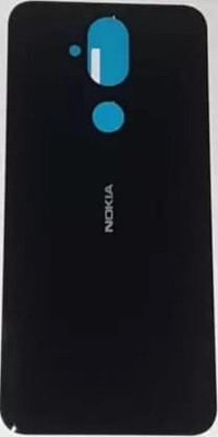 Sandy Nokia 8.1 Replacement Back Glass Back Panel(Black)
