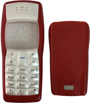 imbi Nokia 1100 Front Back Body With Keypad Front & Back Panel(Red)