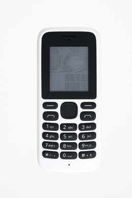 imbi Nokia 105 Single Sim 2019 Front Back and Middle Body With Keypad Full Panel(White)