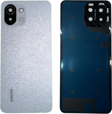 Sandreezz Xiaomi 11 Lite (Glass) (with Proper Logo) (with Camera Glass Lens) Back Panel(Diamond Dazzle)