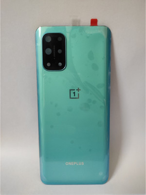 BrewingQ OnePlus 8T(Glass) With Camera Lens Back Panel(Aquamarine Green)