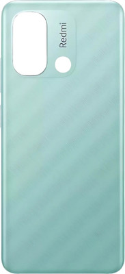 Shkiyo Redmi 12C With Logo Premium Quality Back Panel(Mint Green)